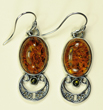 Boucles d'oreilles ovale